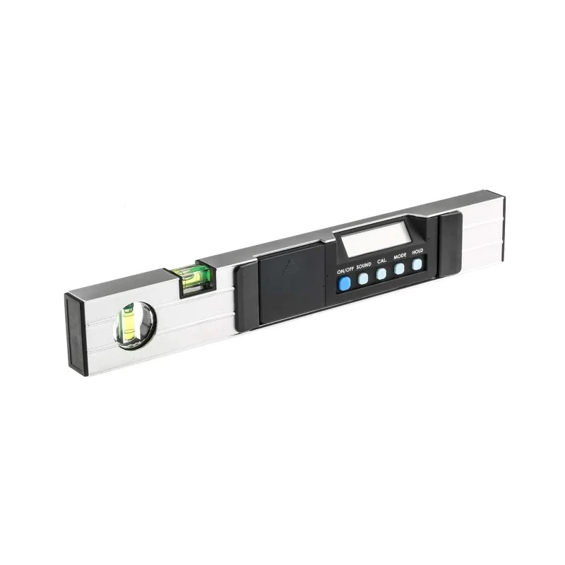 RS PRO Aluminium Digital Spirit Level 400 mm Length 2 Vials ±0.2° Accuracy 127-8509