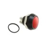Bulgin Push Button Switch Momentary Panel Mount 12 mm Cutout SPST Amber Blue Green Orange Red Yellow LED IP67 MMP0120/ARDS