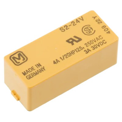 Panasonic PCB Power Relay 24V dc Coil 4A Switching Current DPDT S2EB-24V