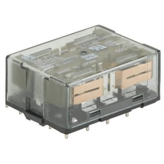 Panasonic PCB Non-Latching Power Relay, 12V DC Coil, 10A Switching Current, 4PDT SP4-P-12V