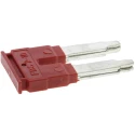Phoenix Contact Copper Jumper Bar for DIN Rail Terminal Blocks, Red, FBS2-10