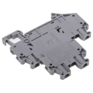 Phoenix Contact Double Level Terminal Block UTTB 2.5 Series 500V 24A Screw Termination Grey 3044636