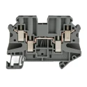 Phoenix Contact UT 4 - QUATTRO Series Grey Feed Through Terminal Block 1-Level Screw Termination 500V 32A ATEX IECEx 3044571