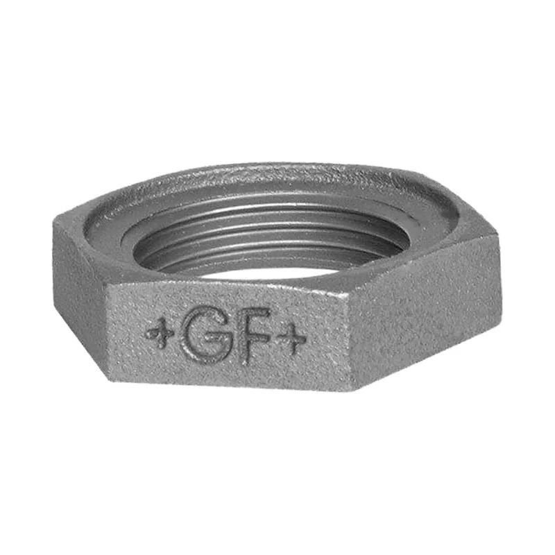 Georg Fischer Galvanised Steel Iron Backnut G Thread Standard 12mm Thickness 770312206