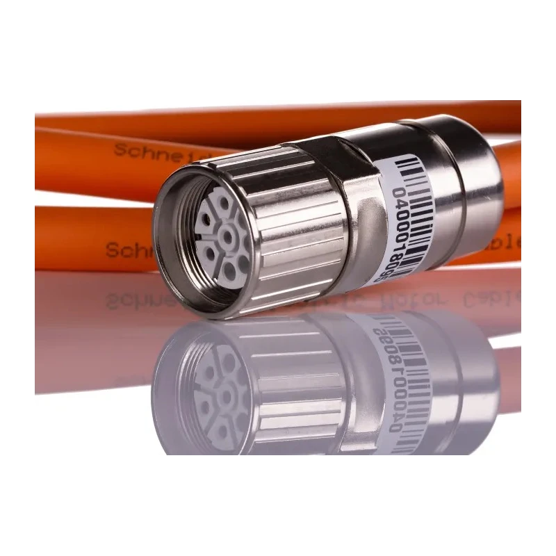 Schneider Electric Power Cable Lexium Series Cable for Use with Lexium 15 BSH, Lexium 15 BDH, Lexium 05 BSH VW3M5101R30