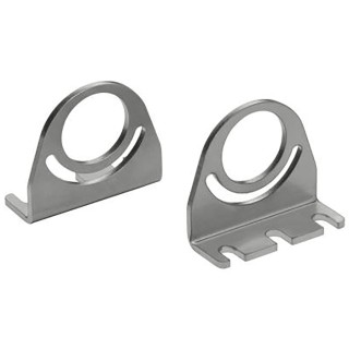 Waldmann Stainless Steel Adjustable Wall Mounted Light Bracket for MACH LED Plus 40 408001403-00671626
