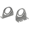 Waldmann Stainless Steel Adjustable Wall Mounted Light Bracket for MACH LED Plus 40 408001403-00671626