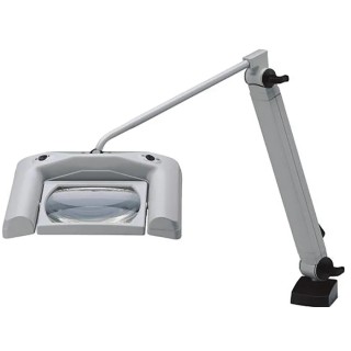 Waldmann LED Magnifying Lamp with LED Flexi Magnifier Lamp, 3dpt, 162 x 105 mm Lens 113460000 00700270