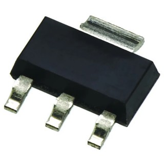 ROHM 5-Channel Low Dropout Voltage Regulator 3.3V 200mA Surface Mount SOT-223 4-Pin BD433M2FP3-CE2