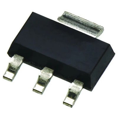 ROHM 5-Channel Low Dropout Voltage Regulator 3.3V 200mA Surface Mount SOT-223 4-Pin BD433M2FP3-CE2