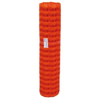 RS PRO Orange Safety Barrier High Density Polyethylene 50m Width 1m Height 625-1103