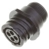 TE Connectivity Circular Connector 4 Contacts Cable Mount Socket Female, Standard CPC Series 206430-2