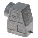 HARTING Han B Range Heavy Duty Power Connector Hood 1 Lever, 6B 09300060542