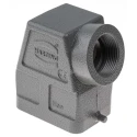 HARTING Han B Range Heavy Duty Power Connector Hood 1 Lever, 6B 09300060542