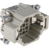 HARTING Heavy Duty Power Connector Module, 10A Current Rating, 24 Contacts, HAN DD Series Male, 250V Cable Mount 09160243001