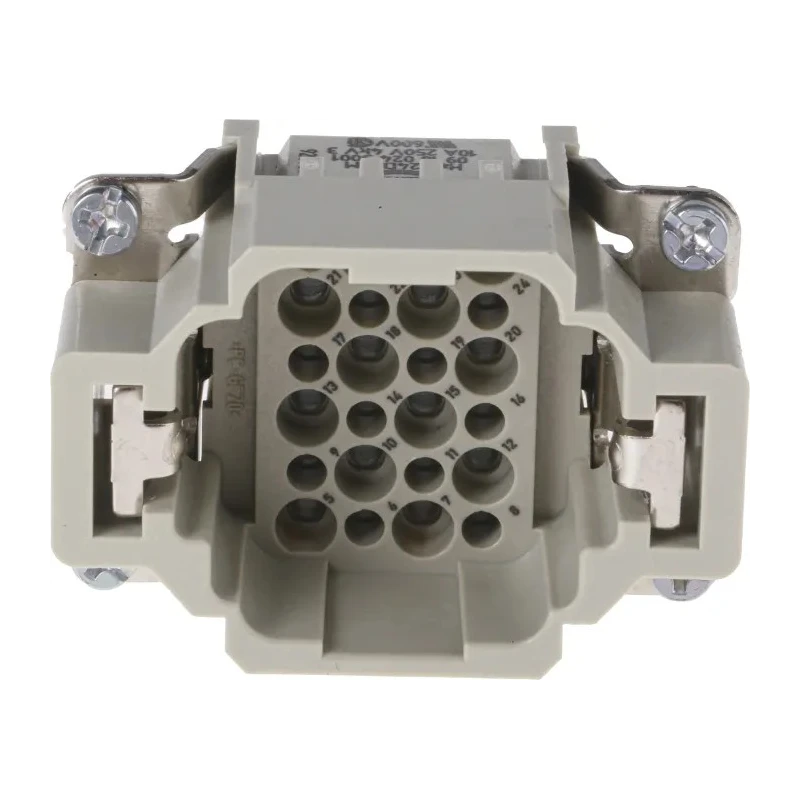 HARTING Heavy Duty Power Connector Module, 10A Current Rating, 24 Contacts, HAN DD Series Male, 250V Cable Mount 09160243001