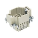 HARTING Heavy Duty Power Connector Module, 10A Current Rating, 24 Contacts, HAN DD Series Male, 250V Cable Mount 09160243001