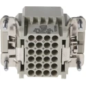 HARTING Heavy Duty Power Connector Module, 10A Current Rating, 24 Contacts, HAN DD Series Male, 250V Cable Mount 09160243001