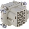 HARTING Heavy Duty Power Connector Insert Female 24 Contacts 10A 250V HAN DD Series 09160243101