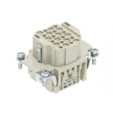 HARTING Heavy Duty Power Connector Insert Female 24 Contacts 10A 250V HAN DD Series 09160243101