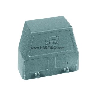 HARTING Han B Range Heavy Duty Power Connector Hood 2 Lever Side Entry Die Cast Aluminium IP65 10B 09300100523
