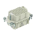 HARTING Heavy Duty Power Connector Insert 10A 250V HAN DD Series Female 42 Contacts 09160423101