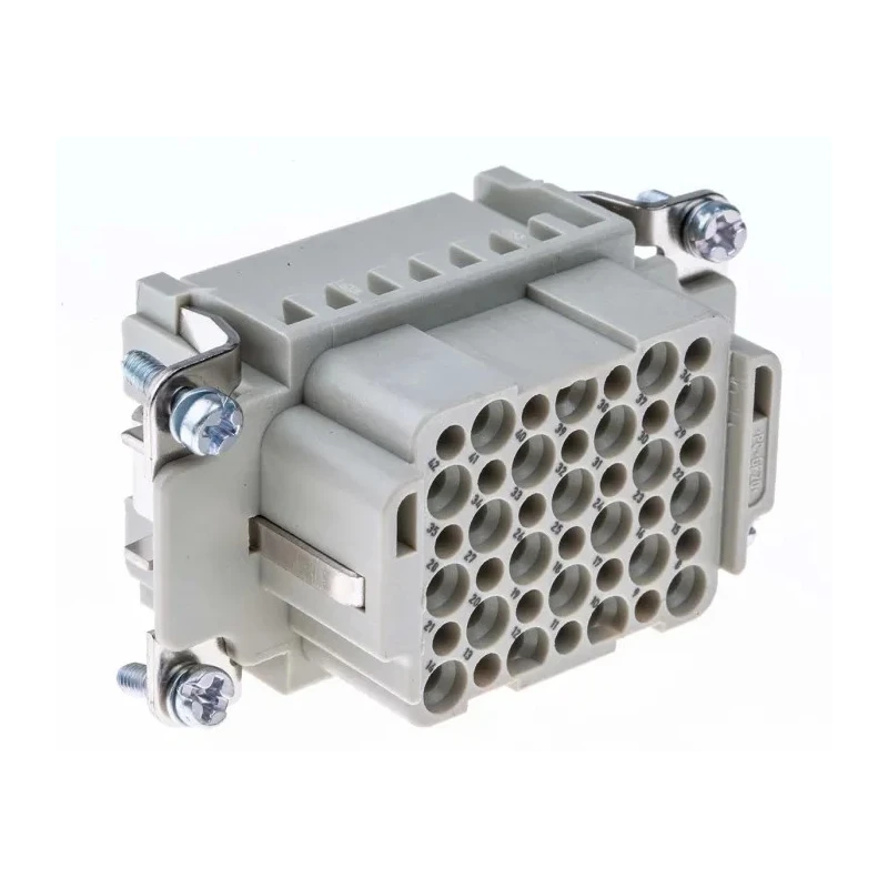 HARTING Heavy Duty Power Connector Insert 10A 250V HAN DD Series Female 42 Contacts 09160423101