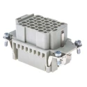 HARTING Heavy Duty Power Connector Insert 10A 250V HAN DD Series Female 42 Contacts 09160423101
