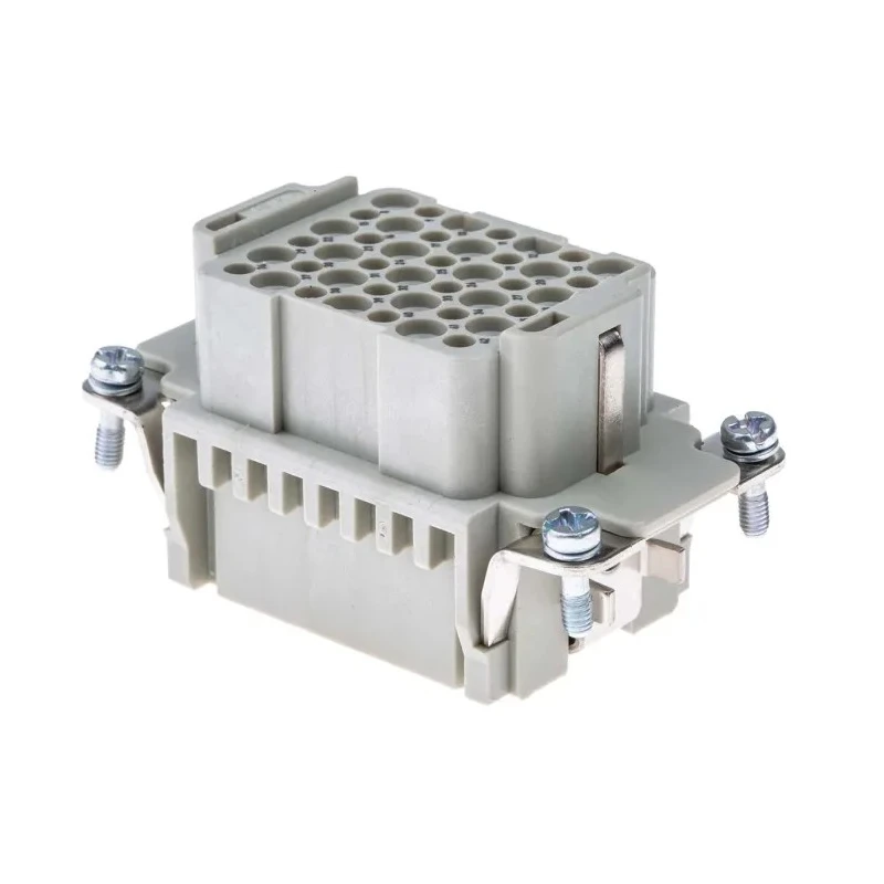 HARTING Heavy Duty Power Connector Insert 10A 250V HAN DD Series Female 42 Contacts 09160423101