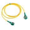 RS PRO ESD Grounding Cord 1m with 10 mm Studs, EN 61340-5-1 Compliant 129-4969