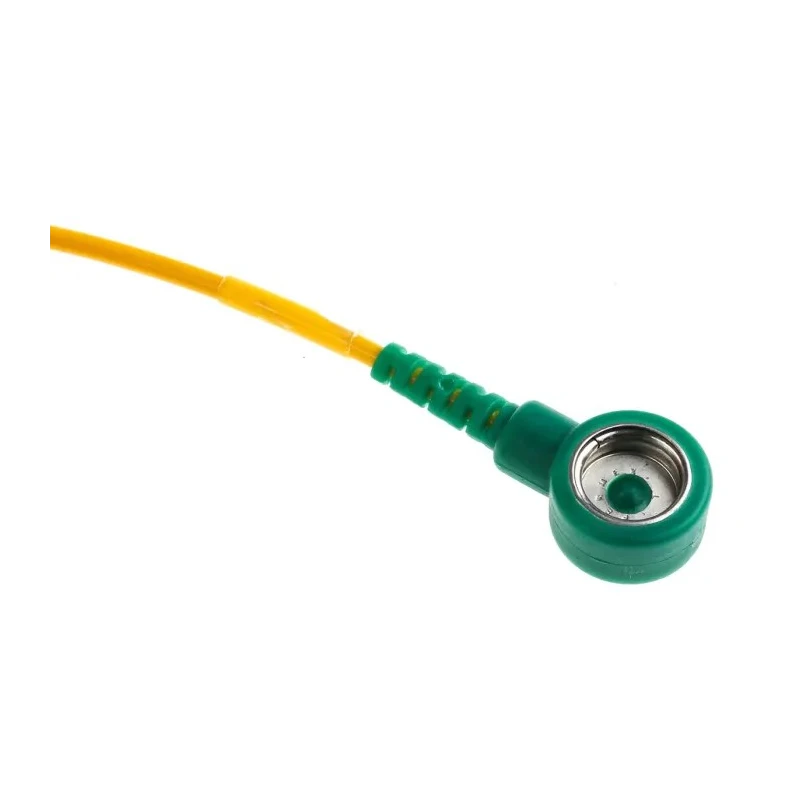 RS PRO ESD Grounding Cord 1m with 10 mm Studs, EN 61340-5-1 Compliant 129-4969