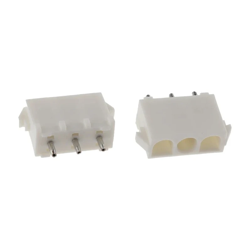 TE Connectivity Universal MATE-N-LOK Series Straight Through Hole PCB Header 3 Contacts 6.35 mm Pitch 1 Row 350789-1