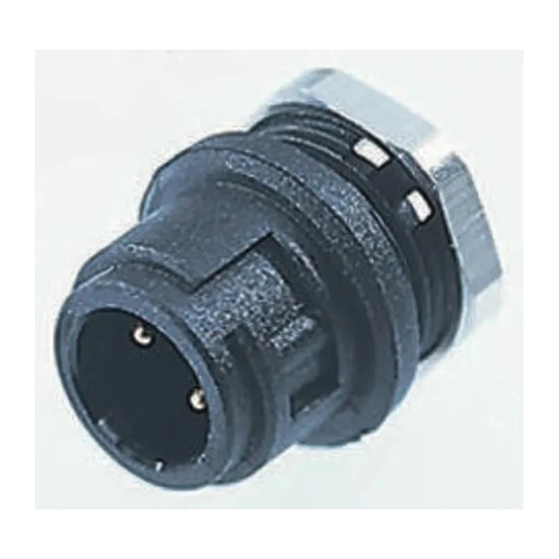 binder Circular Connector 3 Contacts Panel Mount Subminiature Plug Male IP40 710 Series 09-0977-00-03