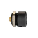 binder Circular Connector 5 Contacts Panel Mount Subminiature Socket Female IP40 710 Series 09-0998-00-05