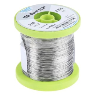 Felder Lottechnik Lead Free Solder Wire 0.5 mm Diameter, Rosin Based Flux, 227°C Melting Point 5540940520 1037