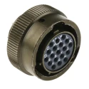Souriau Sunbank by Eaton MIL Spec Circular Connector Copper Alloy Straight 19 Way Cable 7.5A 500V Series 851 85106EC1419S50