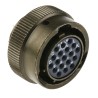 Souriau Sunbank by Eaton MIL Spec Circular Connector Copper Alloy Straight 19 Way Cable 7.5A 500V Series 851 85106EC1419S50