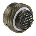 Souriau Sunbank by Eaton MIL Spec Circular Connector Copper Alloy Straight 19 Way Cable 7.5A 500V Series 851 85106EC1419S50