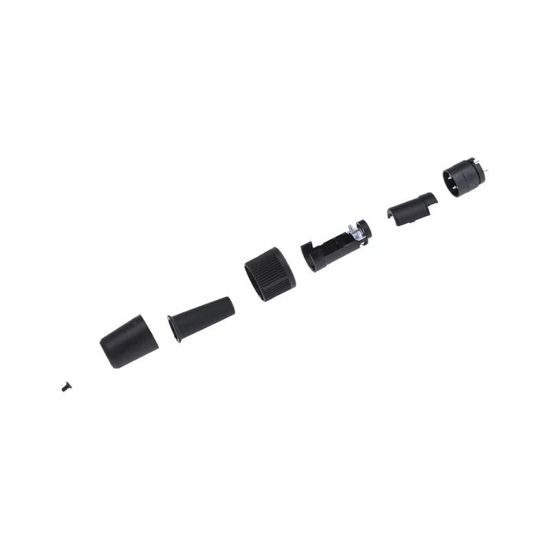 binder Circular Connector Miniature 3 Contacts Cable Plug Male 7A 250V IP40 678 Series 99.0605.00.03