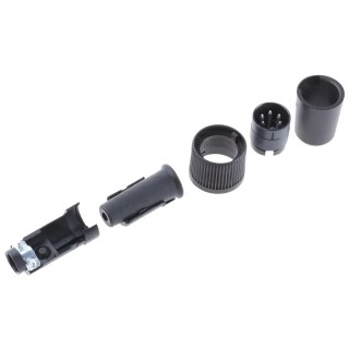 binder Circular Connector 5 Contacts Cable Miniature Connector Plug Male IP40 678 Series 99-0613-00-05