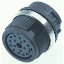 binder Miniature Circular Connector, Panel Mount Socket, Female, 3 Contacts, 250V, 7A, IP40, 678 Series 99.0608.00.03