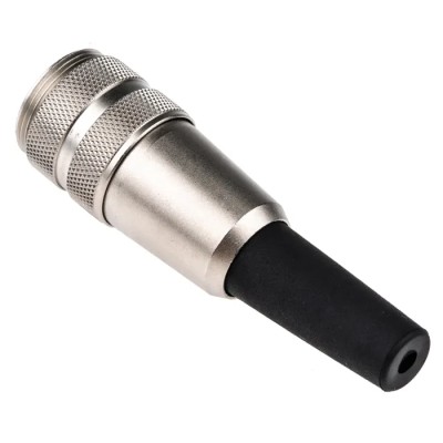 binder Circular Connector, 5 Contacts, Cable Mount, Plug Male, IP40 Protection, Polyamide Housing, 125V, 6A 09-0313-00-05