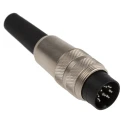 binder Circular Connector, 8 Contacts, Cable Mount, M16 Plug Male, IP40, 680 Series 09-0571-00-08