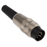 binder Circular Connector, 8 Contacts, Cable Mount, M16 Plug Male, IP40, 680 Series 09-0571-00-08