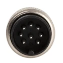 binder Circular Connector, 8 Contacts, Cable Mount, M16 Plug Male, IP40, 680 Series 09-0571-00-08