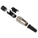 binder Circular Connector, 8 Contacts, Cable Mount, M16 Plug Male, IP40, 680 Series 09-0571-00-08