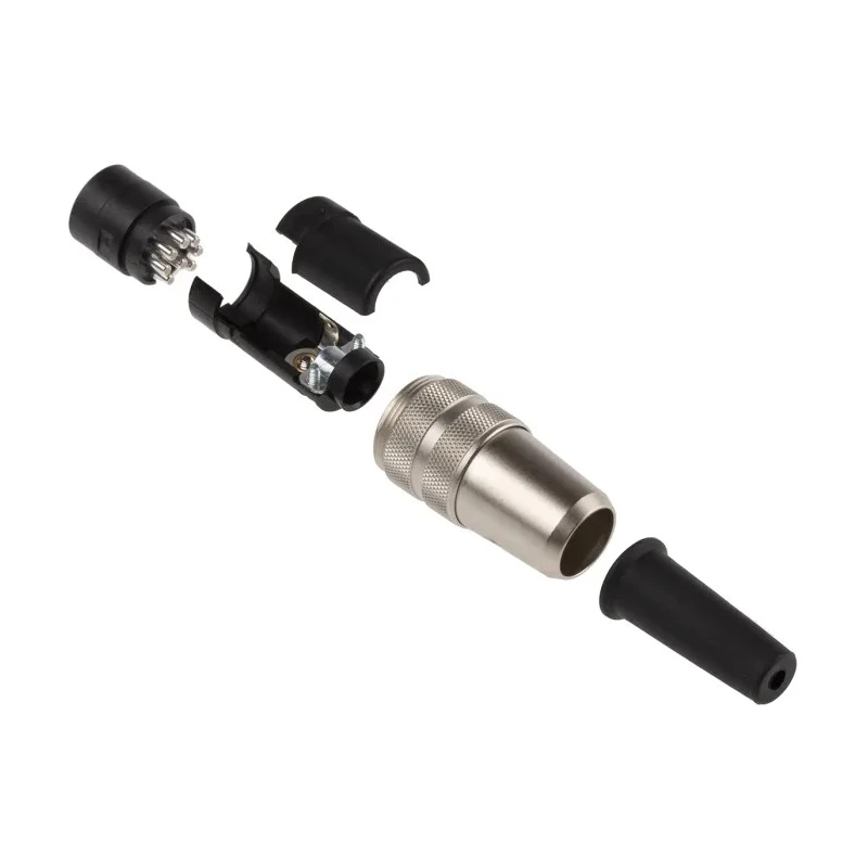 binder Circular Connector, 8 Contacts, Cable Mount, M16 Plug Male, IP40, 680 Series 09-0571-00-08
