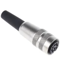 binder Circular Connector 8 Contacts Cable Mount M16 Socket Female IP40 680 Series 09-0572-00-08