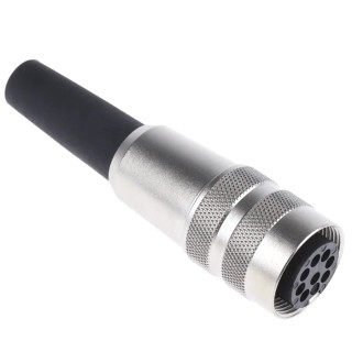 binder Circular Connector 8 Contacts Cable Mount M16 Socket Female IP40 680 Series 09-0572-00-08