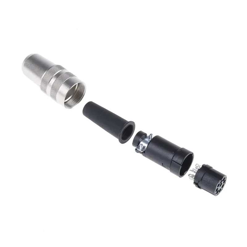 binder Circular Connector 8 Contacts Cable Mount M16 Socket Female IP40 680 Series 09-0572-00-08